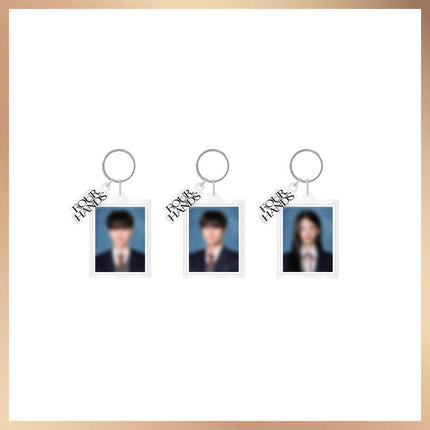 FOUR HANDS K-Drama Official Goods Song Kang Lee Jun Young Keyring Pouch New