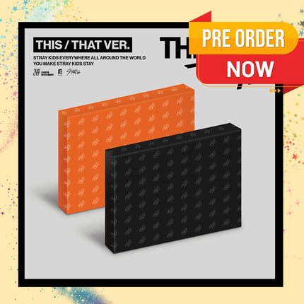 [POB] Stray Kids - THIS & THAT 10th Mini Album Photobook Ver (THIS / THAT / Set)