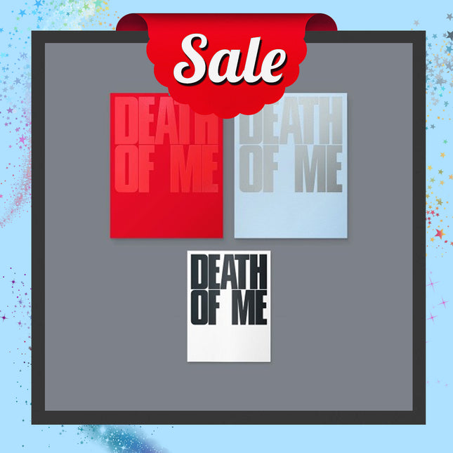 [SET][SALE] EVAN HEESEUNG - DEATH OF ME 1st Mini Album 2 Ver Photobook + Weverse Albums Set.