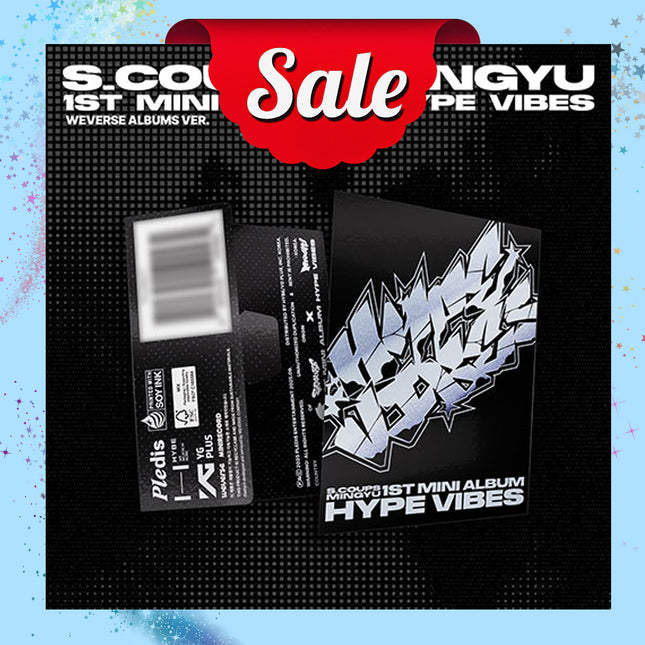 [SALE] SEVENTEEN S.COUPS X MINGYU - Hype Vibes 1st Mini Album WEVERSE ALBUMS Ver
