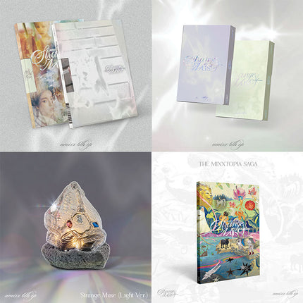 [SET] NMIXX - Strange Muse 6th Mini Album 2 Photobook + 2 POCAALBUM + SAGA + LIGHT Ver Set.