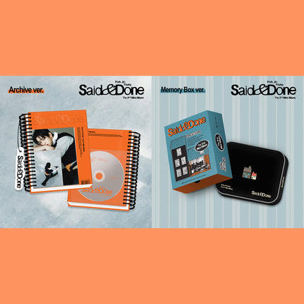[SET] GOT7 Jinyoung - Said & Done 2nd Mini Album Archive+Memory Box
