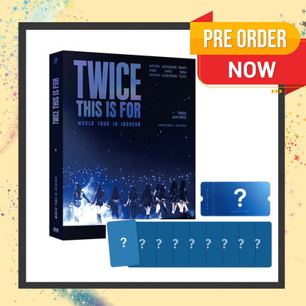 [POB] TWICE - <THIS IS FOR> WORLD TOUR IN INCHEON DVD