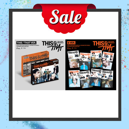 [SET][SALE] Stray Kids - THIS & THAT 10th Mini Album 2 Photobook + 8 & Ver Set