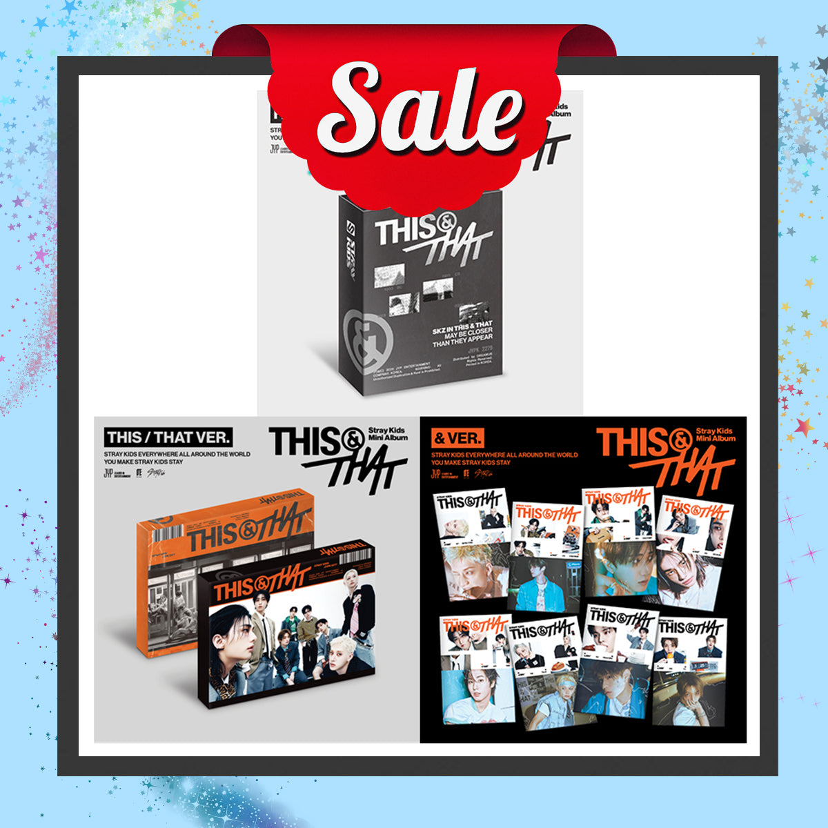 SET][SALE] Stray Kids - THIS & THAT 10th Mini Album 2 Photobook +