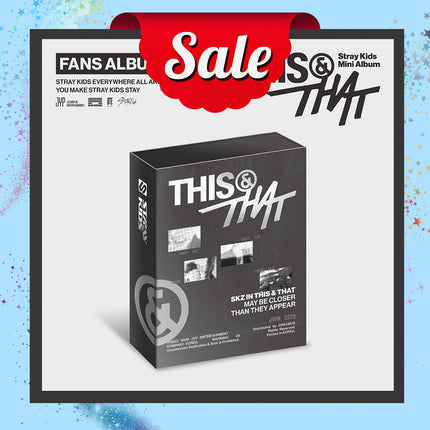 [SALE] Stray Kids - THIS & THAT 10th Mini Album FANS ALBUM Ver.