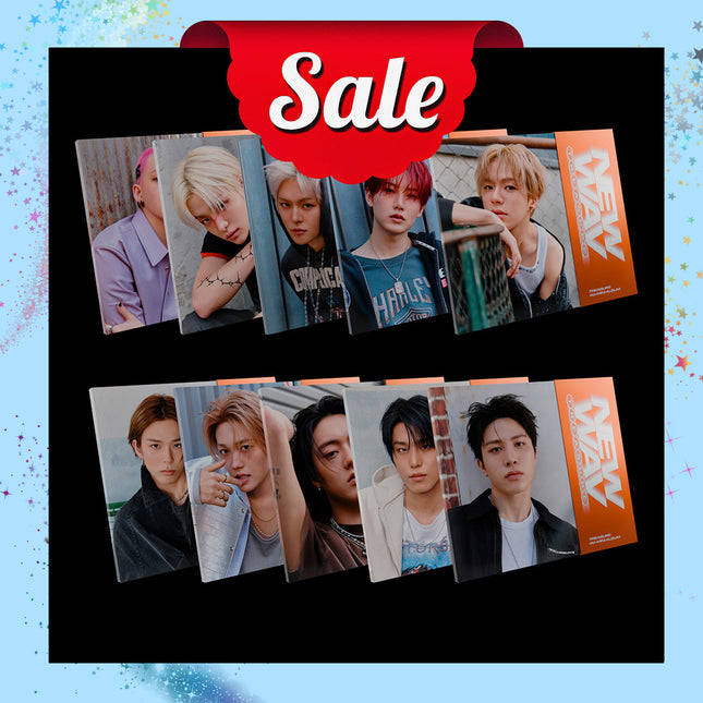 [SALE] TREASURE - NEW WAV 4th Mini Album RAW Ver (Member Selection)