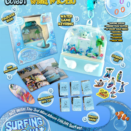 NCT WISH - 3rd Mini Album : COLOR (Surf Ver)[Smart Album]