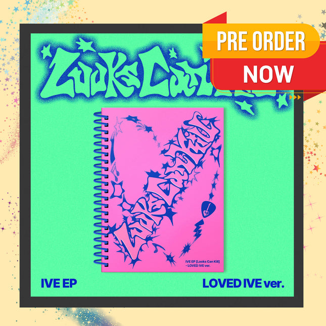 [POB] IVE - Looks Can Kill EP Album LOVED IVE Ver. (LIMITED EDITION)