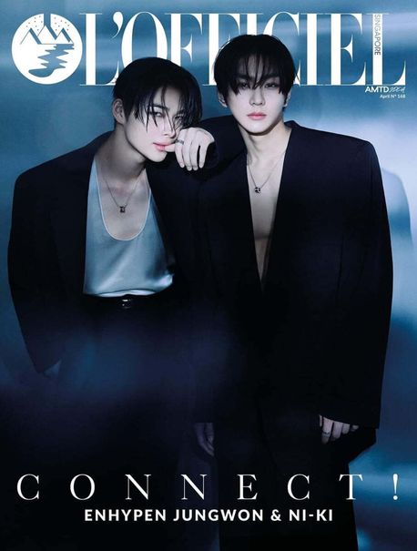 L'OFFICIEL Singapore Magazine – April 2024 (ENHYPEN Jungwon & Niki Cover)