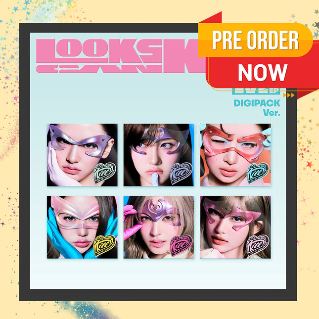 [POB] IVE - Looks Can Kill EP Album DIGIPACK Ver. (Member Selection / Set Ver)