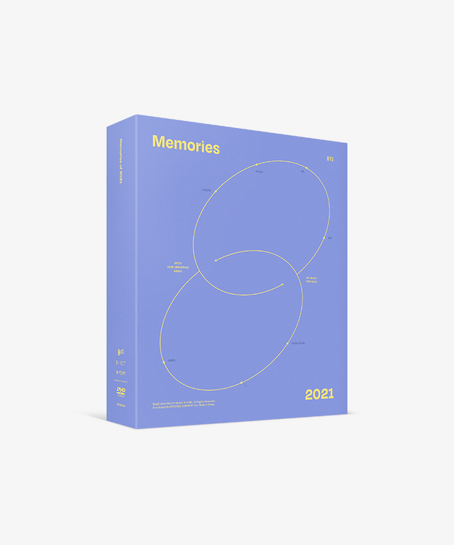 BTS - Memories of 2021 DVD Official K-Pop DVD (Sealed)