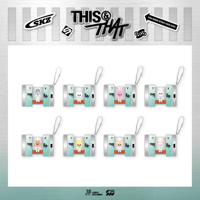 Stray Kids - [THIS & THAT] POP-UP STORE MD SKZOO CAPSULE ACRYLIC KEYRING