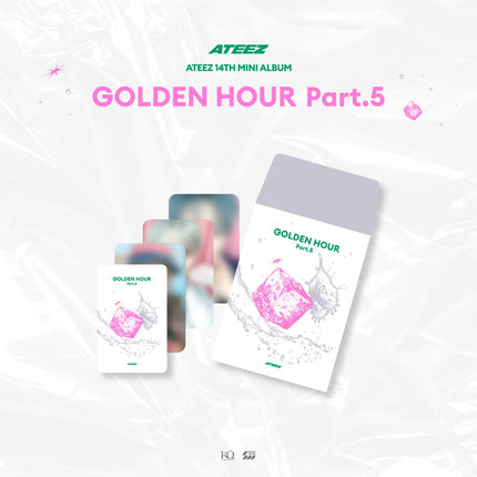 ATEEZ - POP-UP STORE [GOLDEN HOUR : Part.5] MD  RANDOM TRADING CARD
