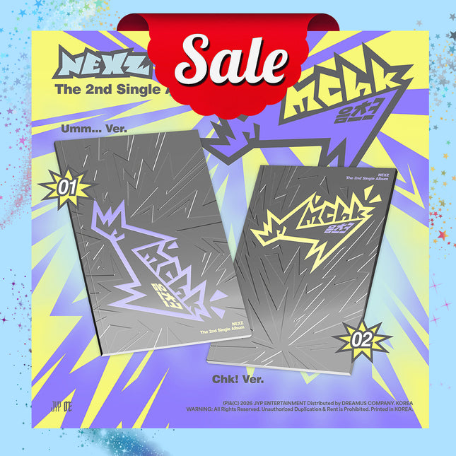 [SALE] NEXZ - Mmchk 2nd Single Album Photobook Ver (Umm…ver / Chk! ver)
