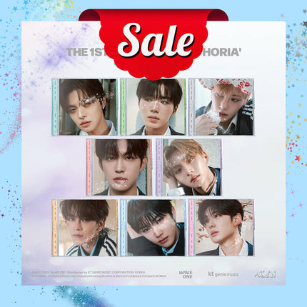 ALPHA DRIVE ONE - 1st Mini Album : EUPHORIA (JEWEL CASE 8Ver Set.)