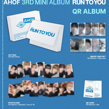 AHOF - RUN TO YOU 3rd Mini Album QR ALBUM Ver.