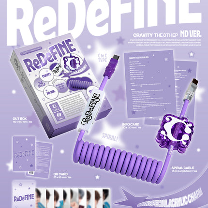 CRAVITY - ReDeFINE 8th Mini Album MD Ver (Limited Edition)