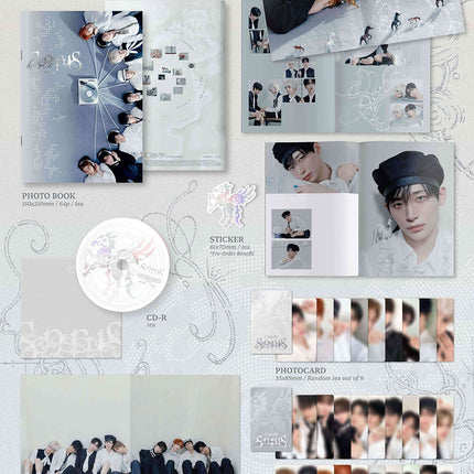 CRAVITY - sonorous EP Album Photobook Ver. (ECHO / MUSE / Wave / Set Ver)