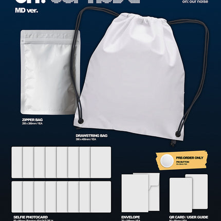 EVNNE - on: our noise 6th Mini Album MD Ver.