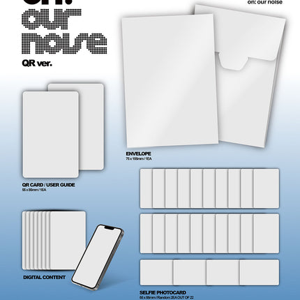 EVNNE - on: our noise 6th Mini Album QR Ver.