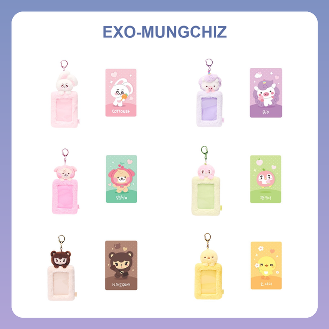 EXO - Official MD PHOTO CARD HOLDER KEY RING
