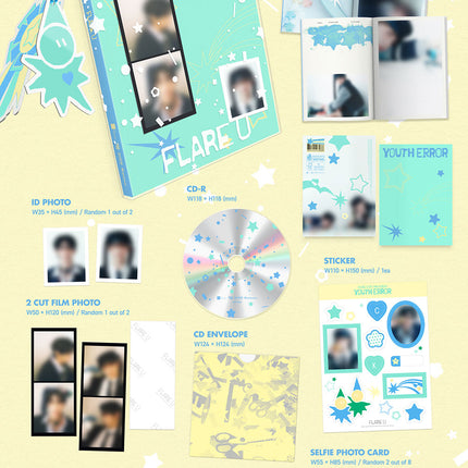 FLARE U - YOUTH ERROR 1st Mini Album Diary Ver