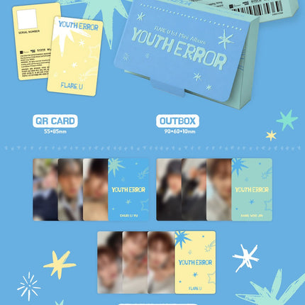 FLARE U - YOUTH ERROR 1st Mini Album QR Ver