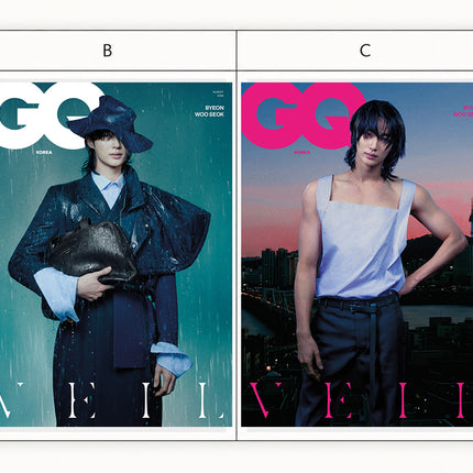 Byeon Wooseok - GQ Korea Magazine August 2026. (Includes CORTIS James & Martin)