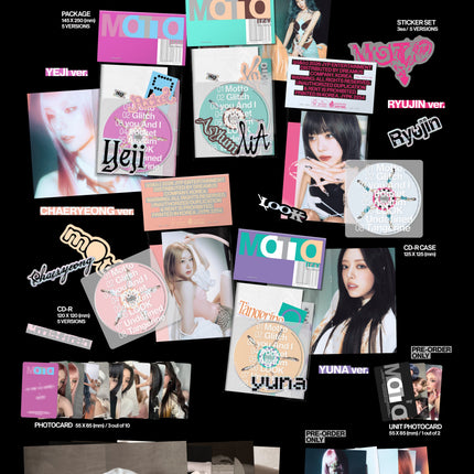 ITZY - Motto 12th Mini Album MEMBER Ver (Member Selection)