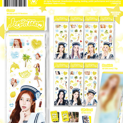 Hearts2Hearts - Lemon Tang 2nd Mini Album Sticker Ver (Smart Album)