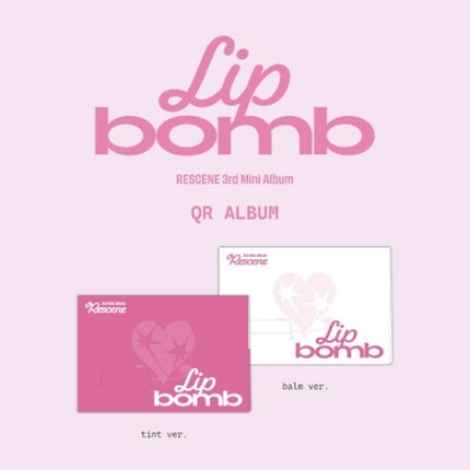 RESCENE - 3rd Mini Album : LIP BOMB (QR) [Photocard Ver.]