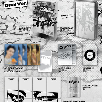 JAY B - Chptr. 1 3rd Single Album Dual Ver.