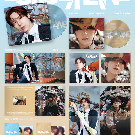 MONSTA X KIHYUN - BORDERLINE EP Album DIGIPACK Ver.