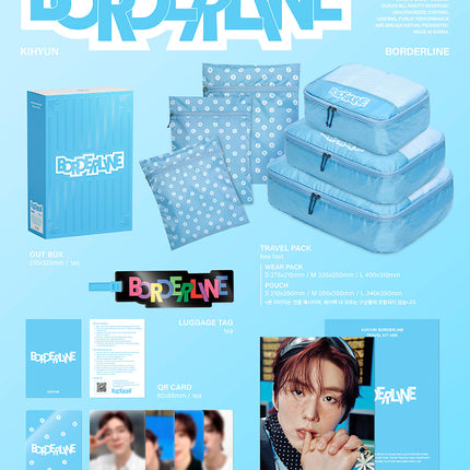 MONSTA X KIHYUN - BORDERLINE EP Album TRAVEL KIT Ver.
