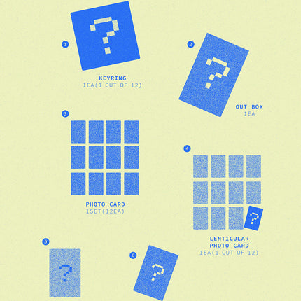 KO1KEYZ - KO1KEYZ Debut Single Album Keyring Ver.