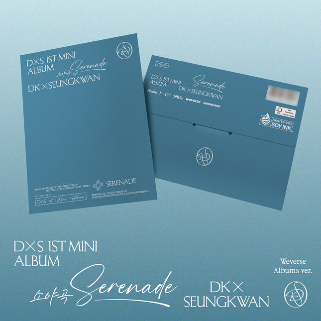 SEVENTEEN DK X Seungkwan -  1st Mini Album : Serenade 소야곡 (Weverse Albums Ver)