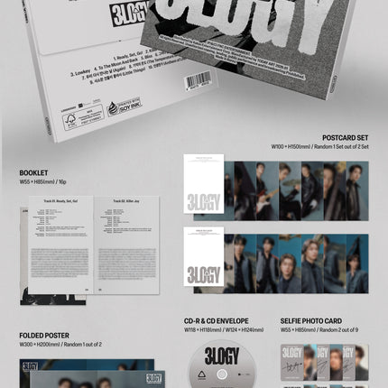 CNBLUE - 3rd Album : 3LOGY (POSTCARD Ver)