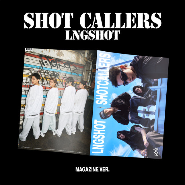 LNGSHOT - EP Album : SHOT CALLERS (Magazine Ver.)