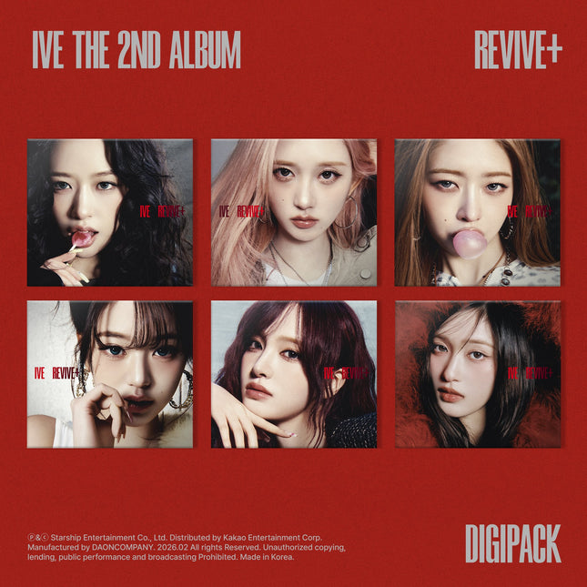 IVE - 2nd Album : REVIVE+ (Digipack Ver)(Limited Edition)