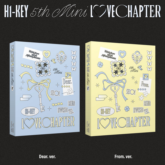 H1-KEY - 5th Mini Album : LOVE CHAPTER (Photobook Ver)