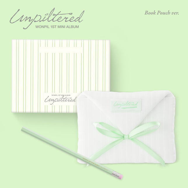 DAY6 WONPIL - 1st Mini Album: Unfiltered (Book Pouch Ver.)
