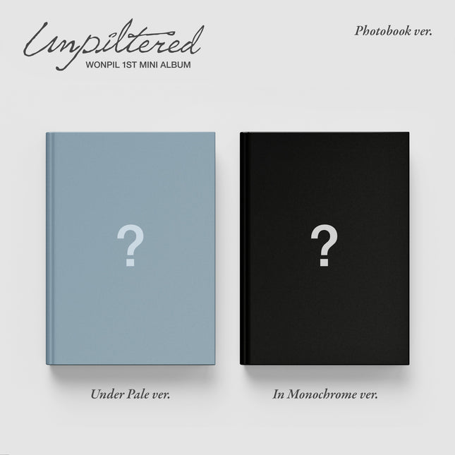 DAY6 WONPIL - 1st Mini Album: Unfiltered (Photobook Ver.)