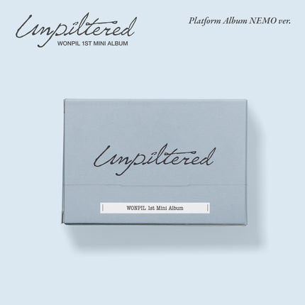 DAY6 WONPIL - 1st Mini Album: Unfiltered (Platform Ver.)(NEMO)