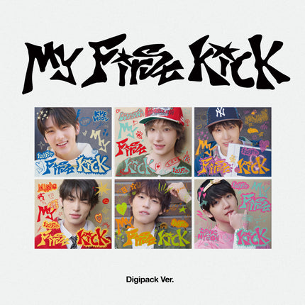 KickFlip - My First Kick 4th Mini Album (Digipack Version) Kpop Album