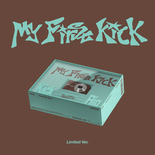 KickFlip - My First Kick 4th Mini Album (Limited Version) Kpop Album