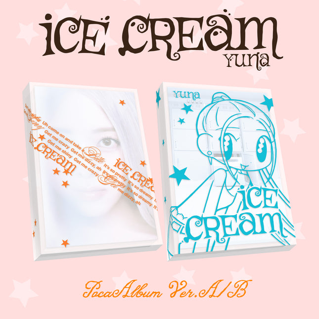 ITZY YUNA - 1st Mini Album : Ice Cream (POCAALBUM Ver)