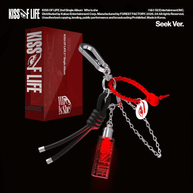 KISS OF LIFE Who is she 2nd Single Album Seek Ver. (Limited Edition) K-Pop CD