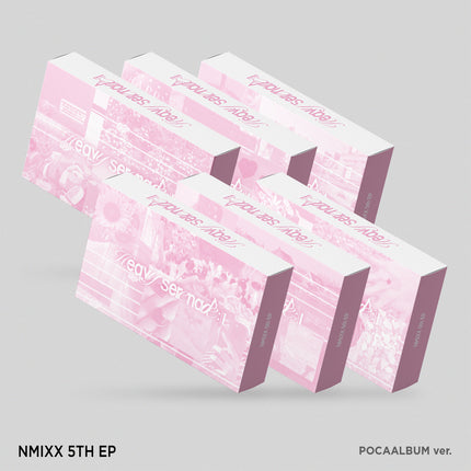 [SET] NMIXX - Heavy Seren 5th EP Ablum (2Photobook + 6POCAALBUM Ver)