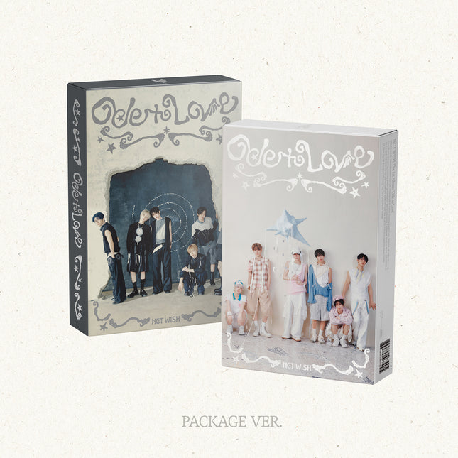 NCT WISH - Ode to Love 1st Full Album Package Ver Photobook Ver.